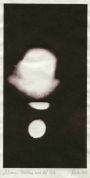 Plattenlithografie v. Elisabeth Parth (Druckfarbe auf jap. Papier, Blattmaß: 27,5 x 16 cm, Motivmaß: 20,5 x 10,5 cm, Auflage: 28 numm. & sign. Ex.)